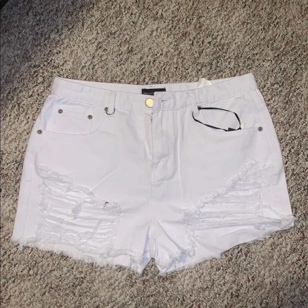 Ripped mom denim shorts - Pretty Little Thing